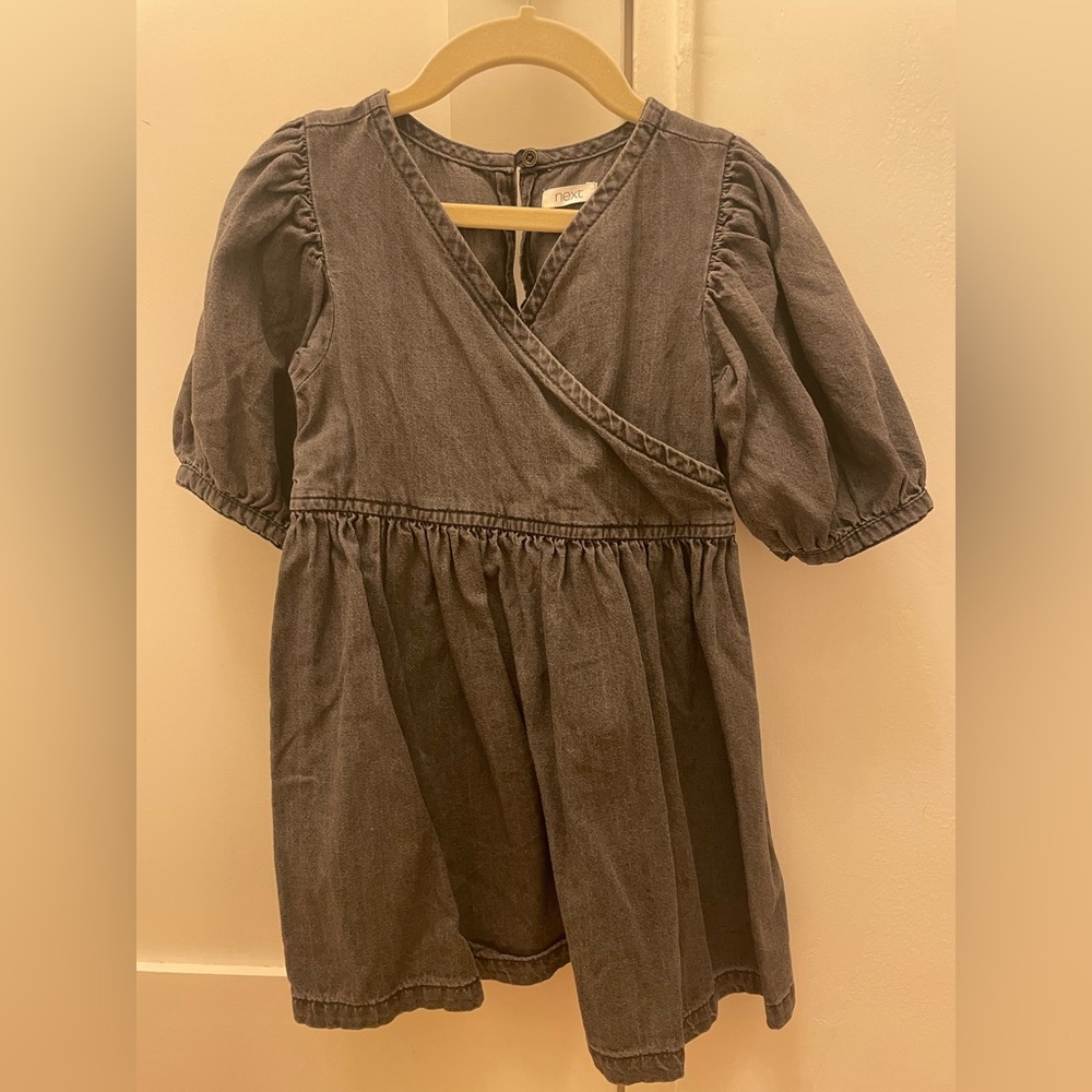 Next grey denim dress